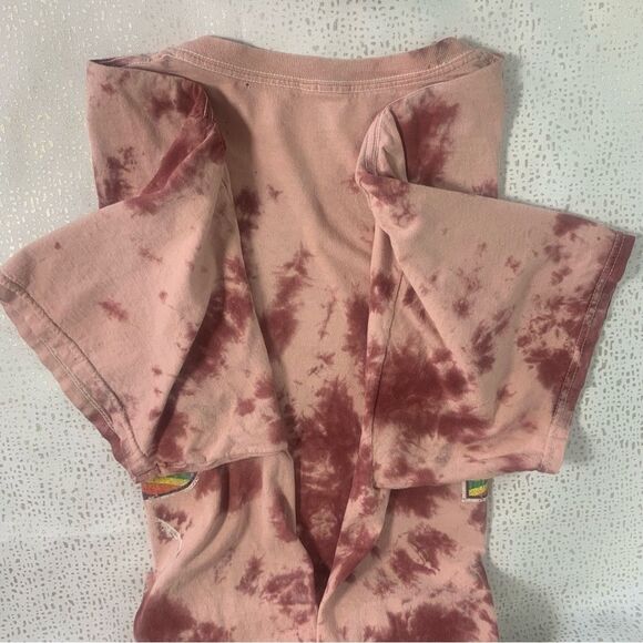 Pink Floyd Dark Side of the Moon Tie-dye Rainbow Women’s or Men’s - Picture 3 of 6